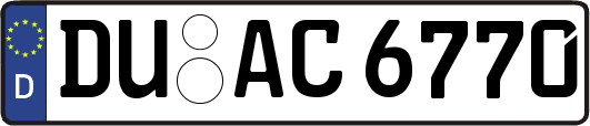 DU-AC6770