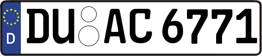 DU-AC6771