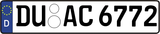 DU-AC6772