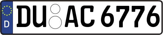 DU-AC6776