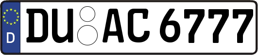DU-AC6777