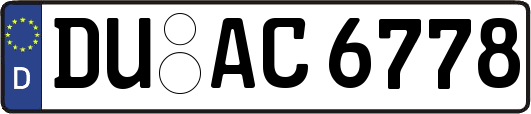 DU-AC6778