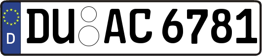 DU-AC6781