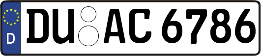 DU-AC6786