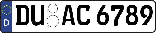 DU-AC6789