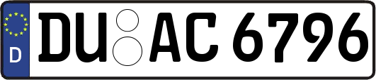DU-AC6796
