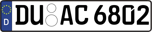 DU-AC6802