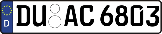 DU-AC6803