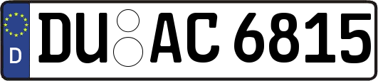 DU-AC6815