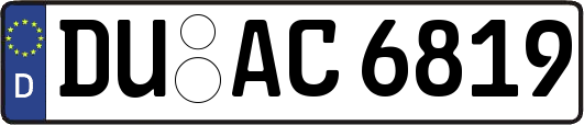 DU-AC6819
