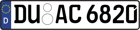 DU-AC6820