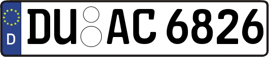 DU-AC6826