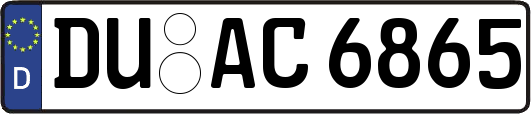 DU-AC6865