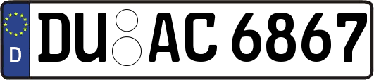 DU-AC6867