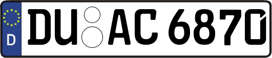 DU-AC6870
