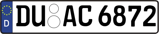 DU-AC6872