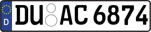 DU-AC6874