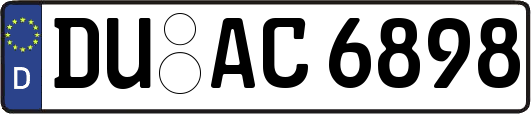DU-AC6898