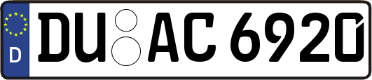 DU-AC6920