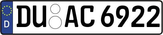DU-AC6922