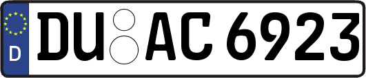 DU-AC6923