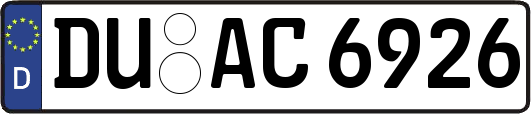DU-AC6926