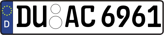 DU-AC6961
