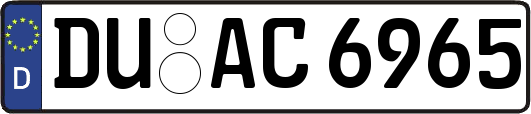 DU-AC6965