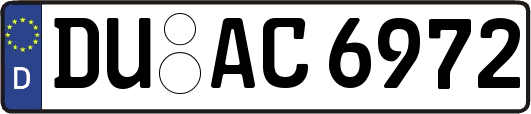 DU-AC6972