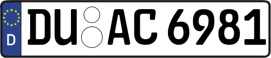 DU-AC6981