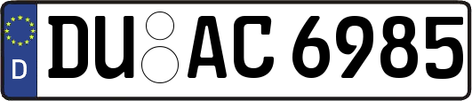 DU-AC6985