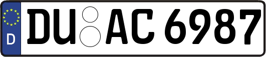 DU-AC6987