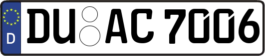 DU-AC7006