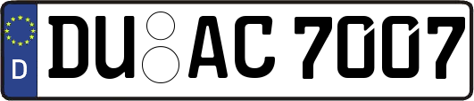 DU-AC7007