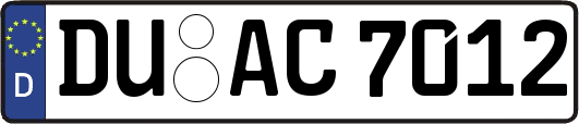DU-AC7012