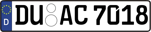 DU-AC7018