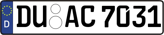 DU-AC7031
