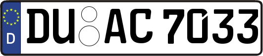 DU-AC7033
