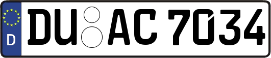 DU-AC7034