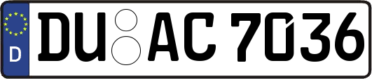 DU-AC7036