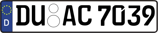 DU-AC7039