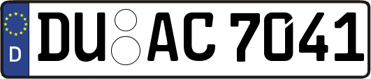 DU-AC7041