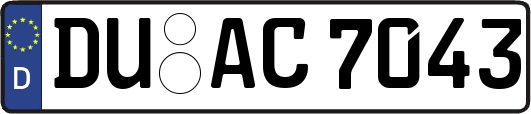 DU-AC7043