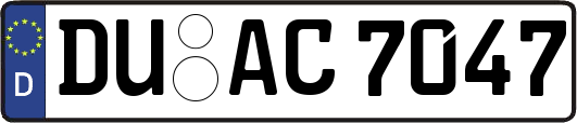 DU-AC7047