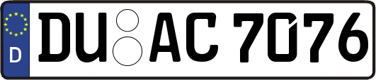 DU-AC7076
