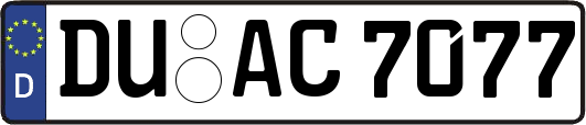 DU-AC7077