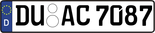 DU-AC7087