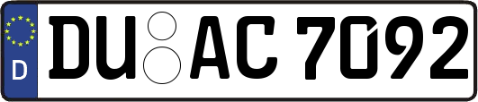 DU-AC7092