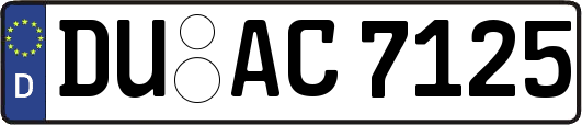 DU-AC7125