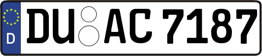 DU-AC7187